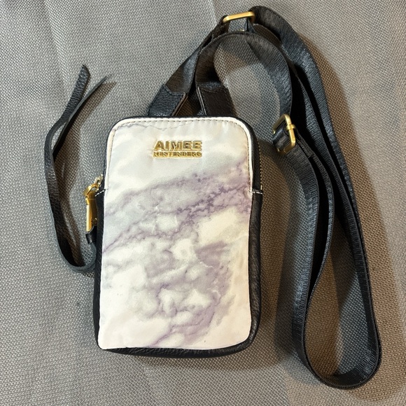 Aimee Kestenberg Handbags - Aimee Kestenberg Just Saying vanilla tie-dye camera bag nylon & leather